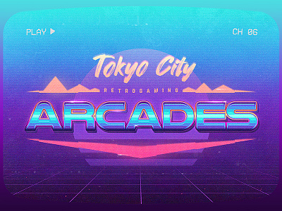 Retro Gaming Arcades Text Effects 1980s 80s actions aesthetics cyberpunk effects electro flashback gaming new retrowave new wave outrun photoshop retrowave smart objects synthwave template text styles texts vaporwave