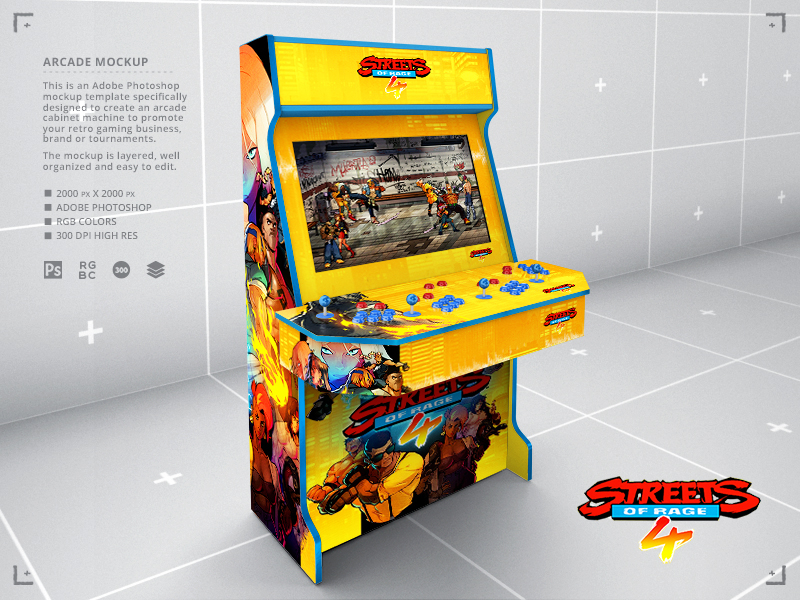 streets of rage 4 arcade machines