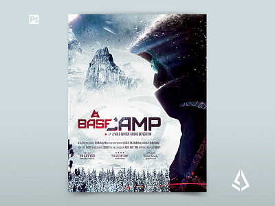 BaseCamp Winter Hiking Flyer Template