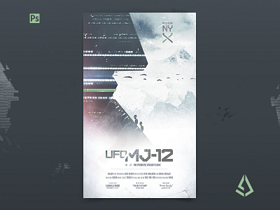 UFO Event Flyer Ufology Aliens Sci-Fi Poster Template aliens area 51 conference ebe encounter et event extraterrestrials flyer flying discs flying saucers majestic 12 movie post sci fi seti spacecraft spaceships third type top secret