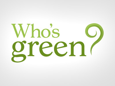 Who's Green logo