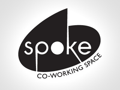 Spoke6 co-working space logo logo