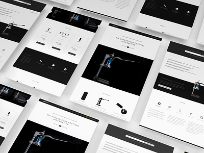 Product Website Industrial Design