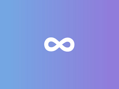 infinity Logo design logo minimal vector