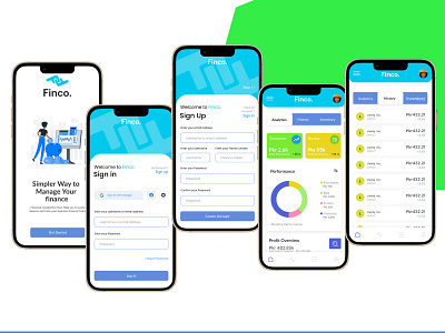 Finco. UX UI Mobile Application