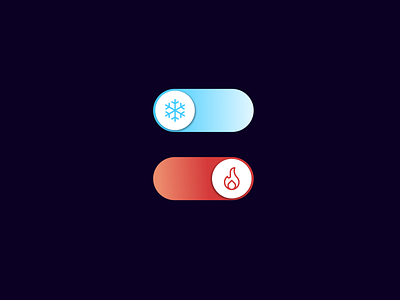 Heat/Cool Switch challenge design ui ux