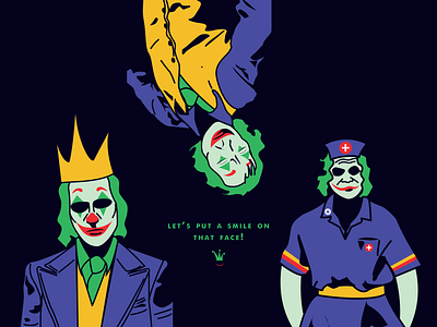 Joker - Illustration art colors graphism illustration poster