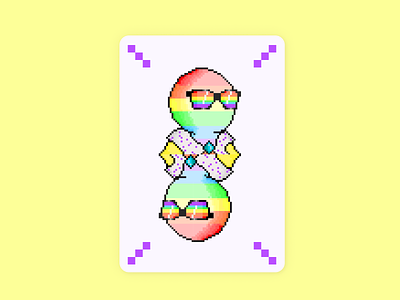 Card pixel art