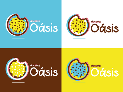 Identidade visual - Doceria Oasis