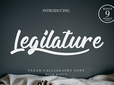 Legilature - a Modern Calligraphy Font
