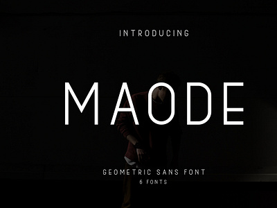 Maode sans font