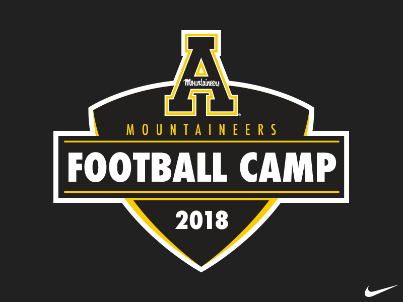 AppState Football Camp Logo by Collin Scott on Dribbble