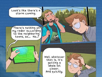 Weather or Not Comic Page (First Half)