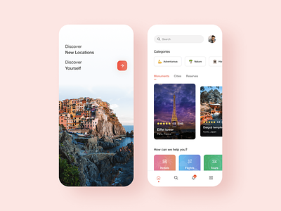 Travel concept app