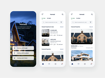 Homaid Concept App