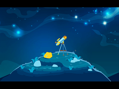 Nigthsky Landing Page animation app clean design modern parallax sleep trip ui ux vacation