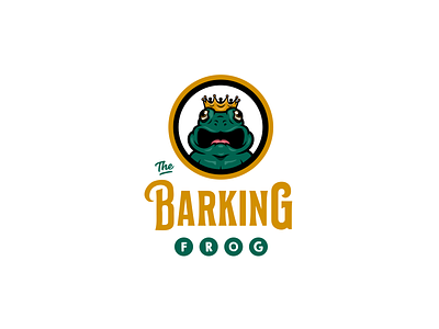 Barking Frog Logo