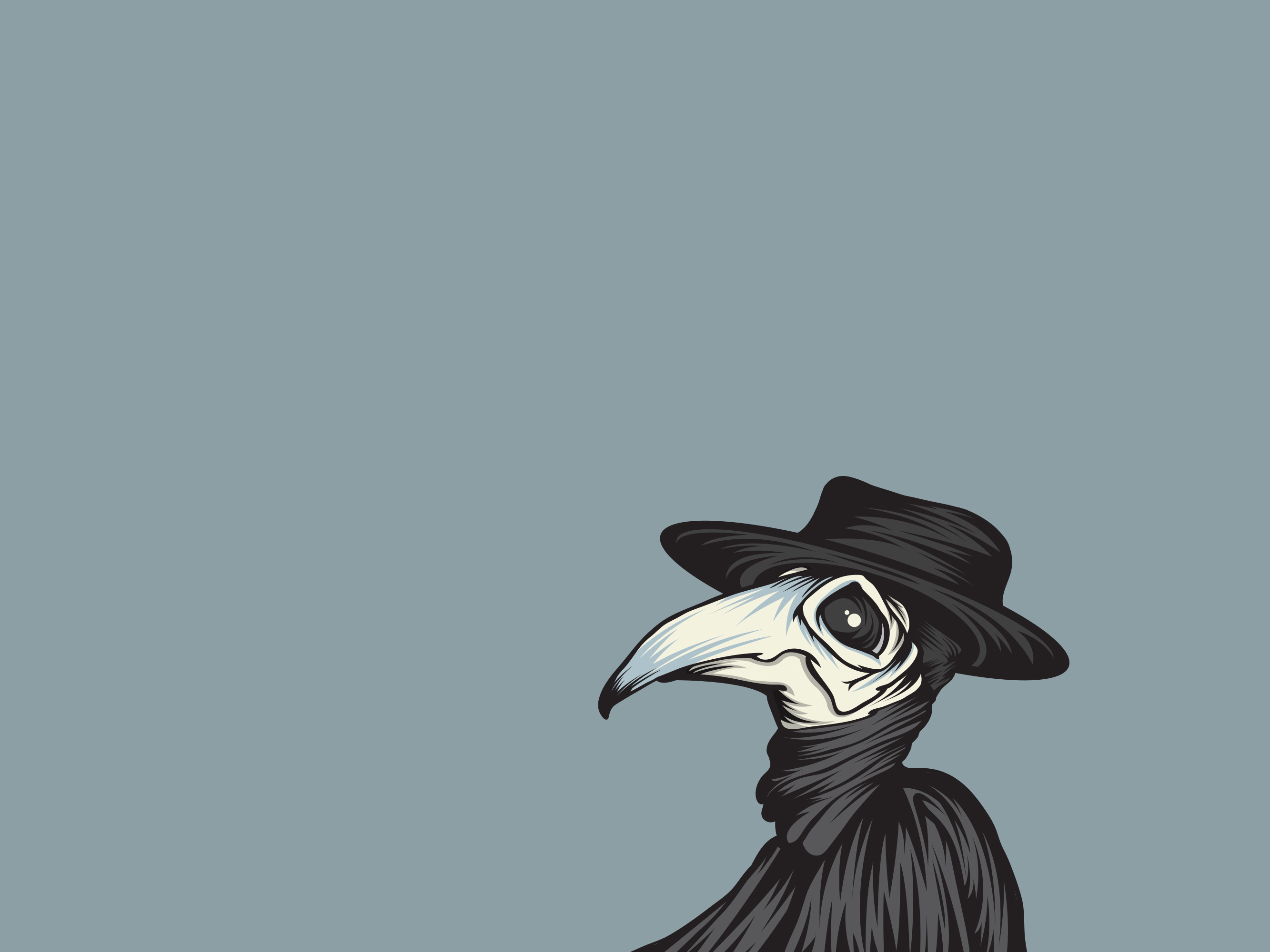 Plague Doctor Illustration by Jake Walker on Dribbble