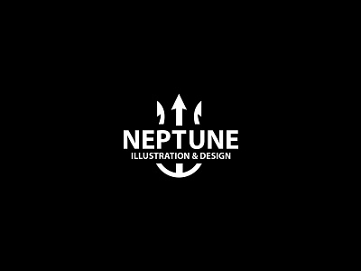 Neptune Type Logo ai design icon logo vector