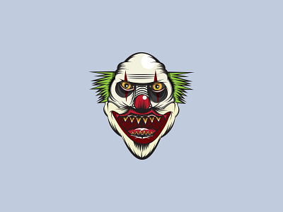 Clown Illustration ai character design design icon illustration logo vector