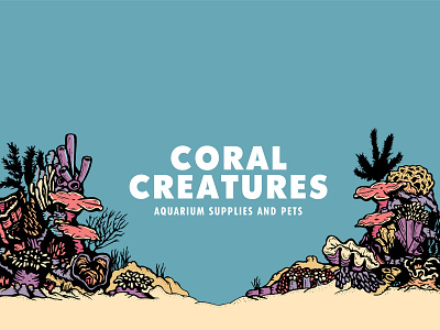 Coral Illustration ai design drawing illustration vector