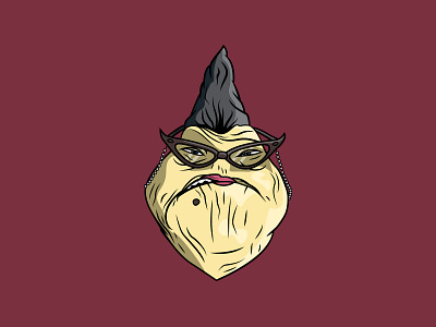 Roz Illustration ai character design design disney drawing icon illustration logo monster monsters inc pixar slug vector