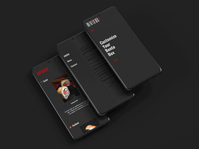 Bento Box UI adobe xd app design branding figma high fedelity logo prototype restaurant ui ui wireframes branding ux visual design