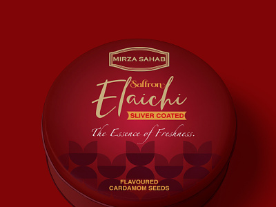 Mirza Sahab Elaichi Mouth Freshener branding design graphic design