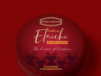 Mirza Sahab Elaichi Mouth Freshener branding design graphic design