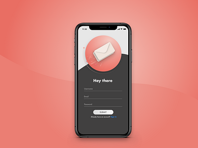 Daily UI 001 app daily ui daily ui challenge design mobile sign up ui ux