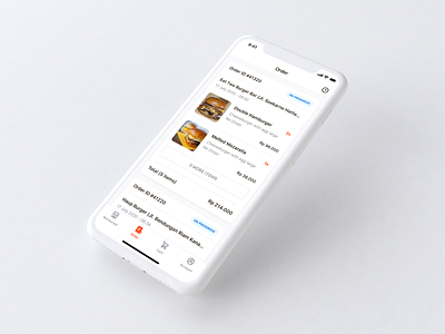 Ordering Food App daily ui ios mobile app mobile app design mobile design mobile ui product design ui uiux user interface design