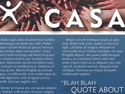 Casa Ad Part 2 ad blue casa magazine