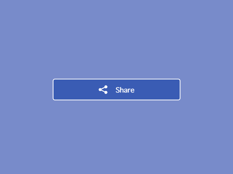 Social Media Share Button button micro interaction share share button social media