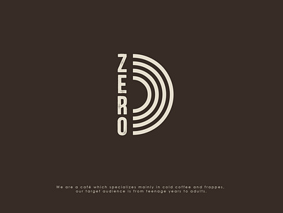 Zero brand branding coffee coffee love coffee shop design icon identity logo typography