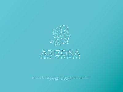 ARIZONA brand branding design icon identity logo skin skincare typography