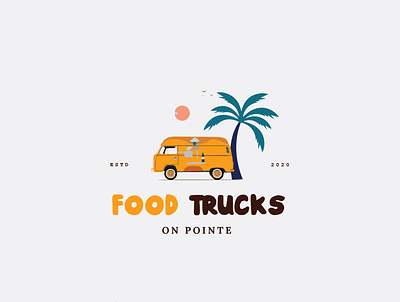 Food Trucks design food food and drink food app food delivery food illustration food service food truck identity illustration logo