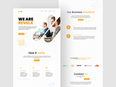 Landing Page Design design landing page design ui ux web site design