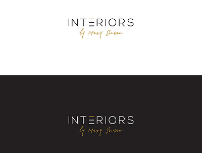 Interiors design identity interior interior design interior designer interiors interiors home logo typography