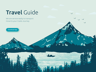 Travel Guide by M A H F U J U R on Dribbble