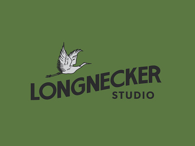 Longnecker branding design illustration logo monoline nature simple type typography vector