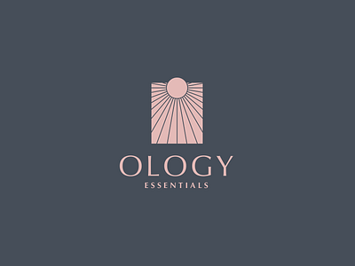 Ology Rebrand branding cannabis cbd design logo monoline simple type typography vector