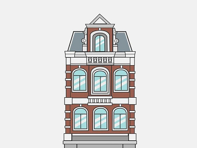 Dutch house adobe illustrator architect architecture character design dutch dutch house graphicdesign illustration illustration art procreate vector illustration