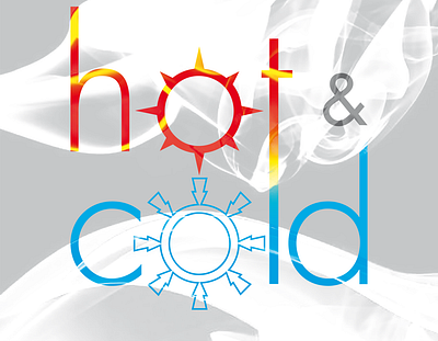 Hot&Cold logo branding design logo logodesign vector