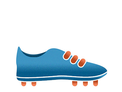 Soccer shoe icon adobe illustrator branding cartoon illustration digital illustration illustration logo logodesign