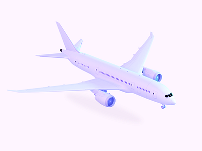 Airplane 3d design
