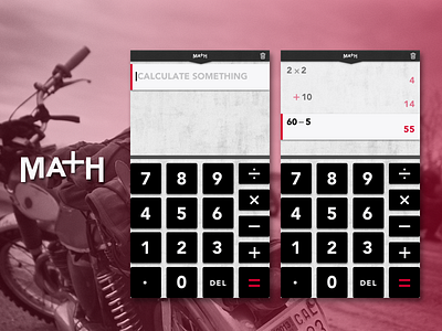 UI Challenge 004: Simple Calculator calculator app daily ui