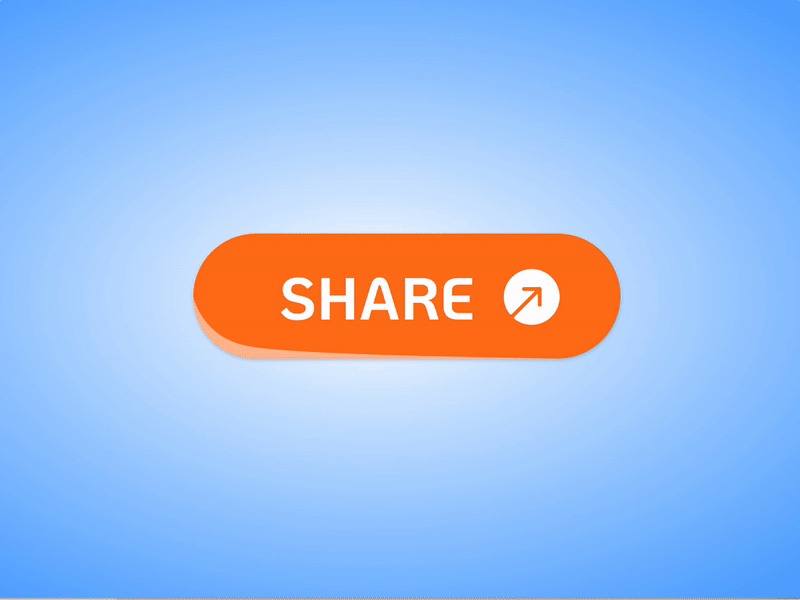 UI Challenge 010: Share Button animation daily 100 challenge daily ui share button