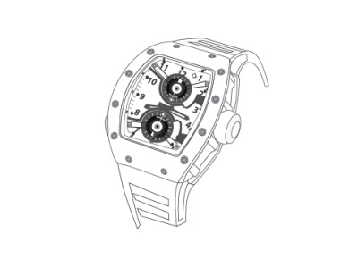 Sketch Of Watch