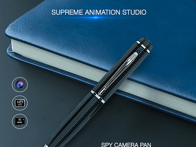 Final Pen product modeling spy pen