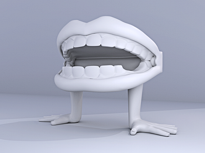 3D Mouth Gums 3dgums 3drender mouth gums